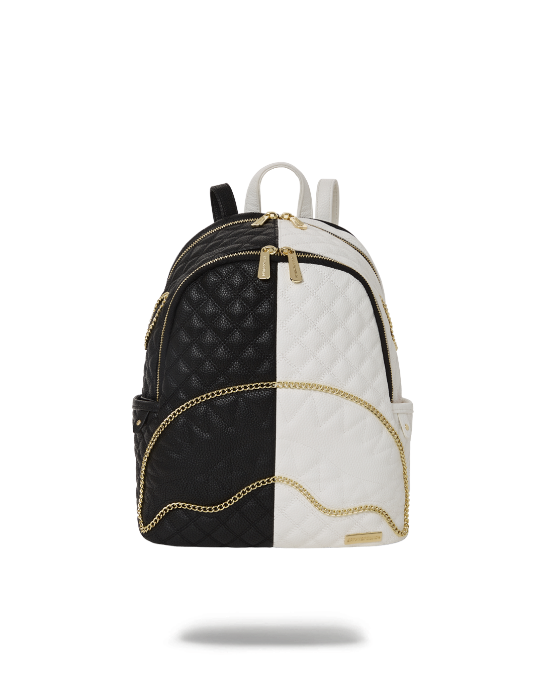 LEVELED UP SPLIT QUILT SHARK SAVAGE BACKPACK