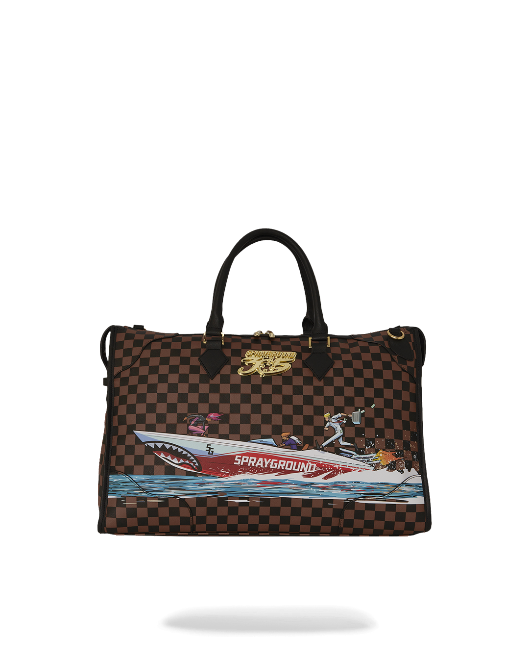 THE 305 SPEEDBOAT GETAWAY PYRAMID DUFFLE
